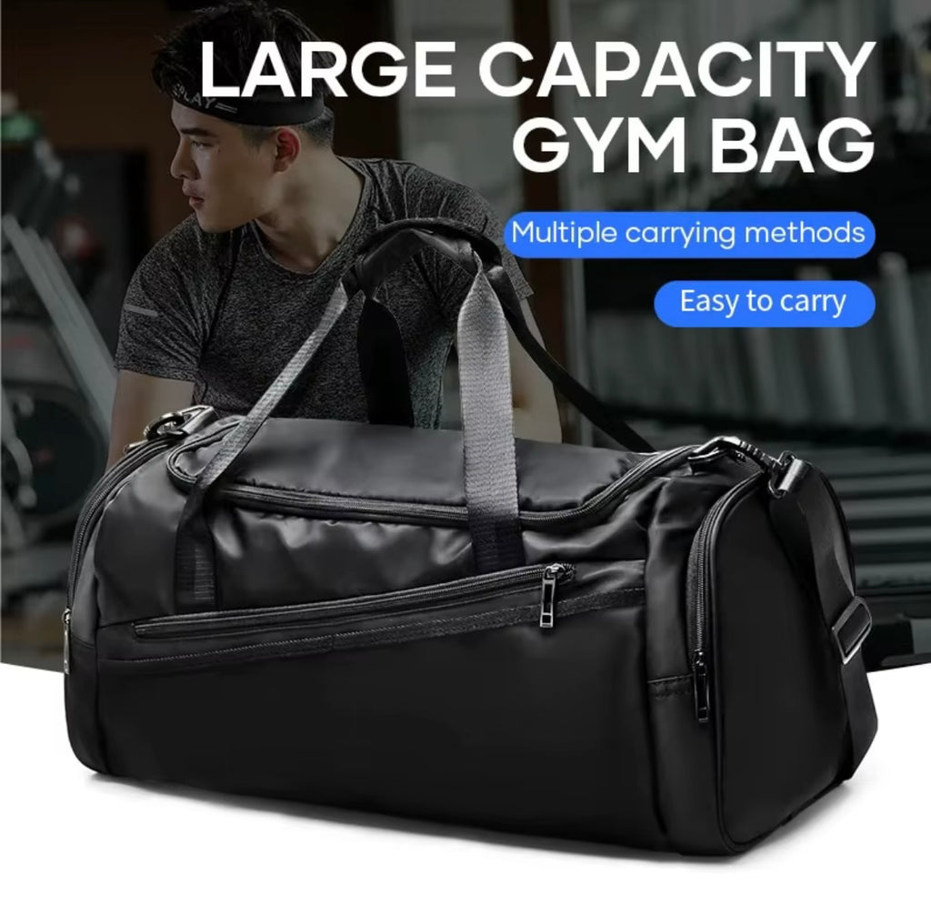 Gym Bag Duffel Bag with Shoes Compartment for Men/Women 40L