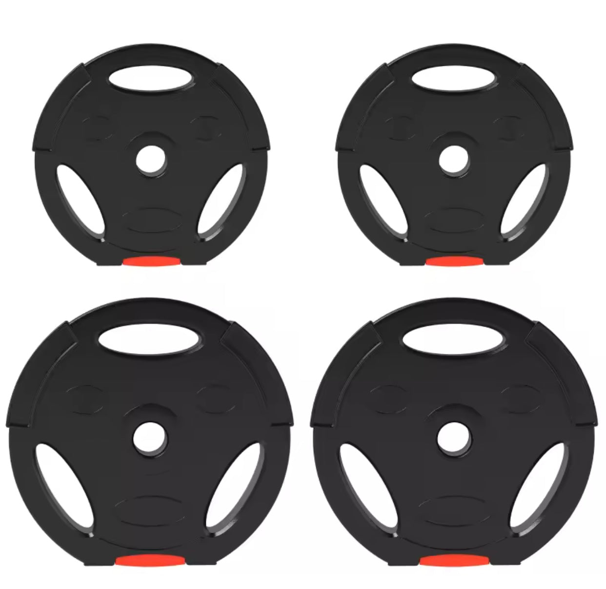 Weight Plates Set 2x10kg 2x5kg