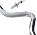 EZ Curl Bar 4ft 1'' Spinlock Standard Curved Dumbbell Bars, Weight Lifting