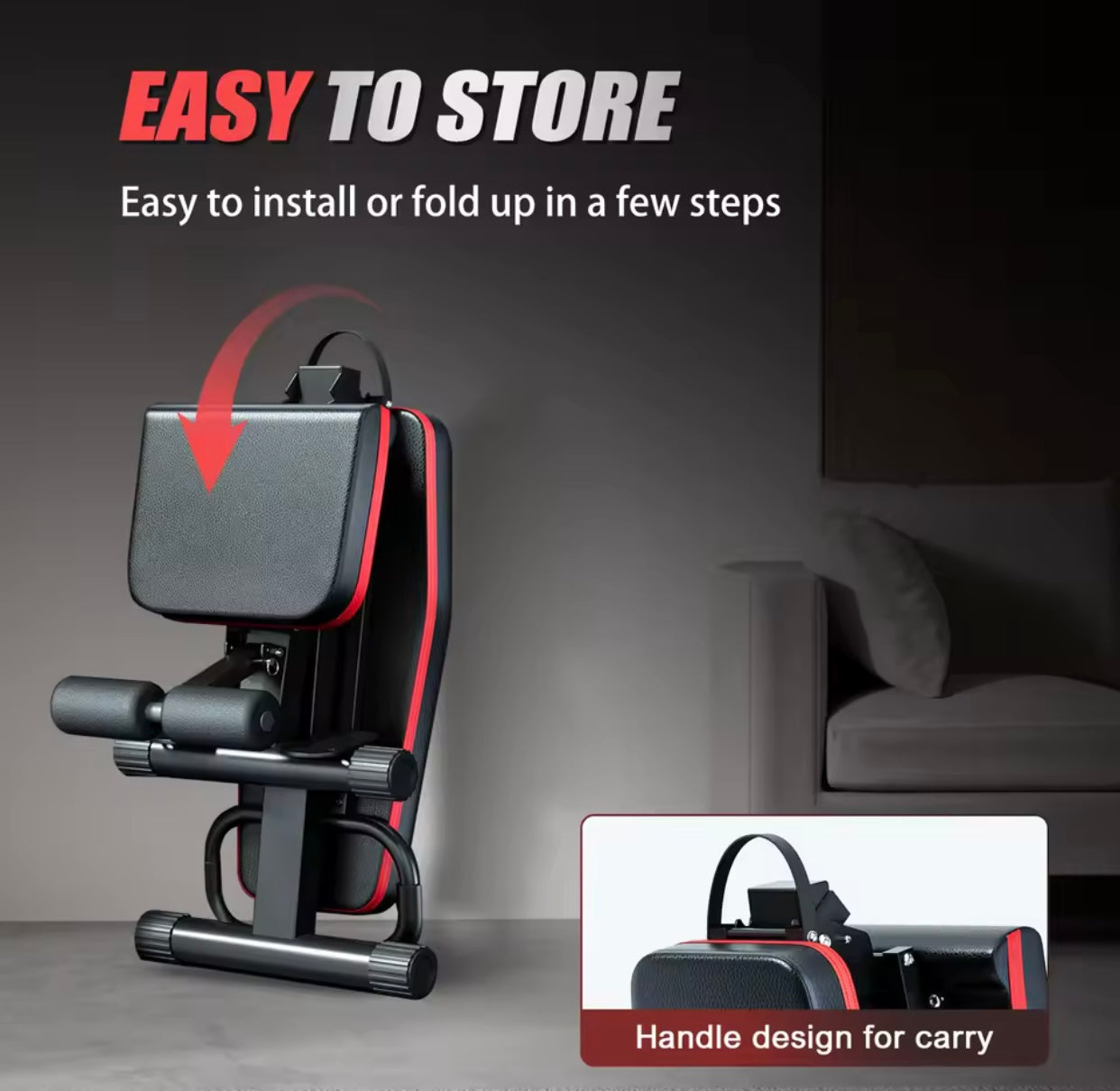 Adjustable Foldable Weight Bench