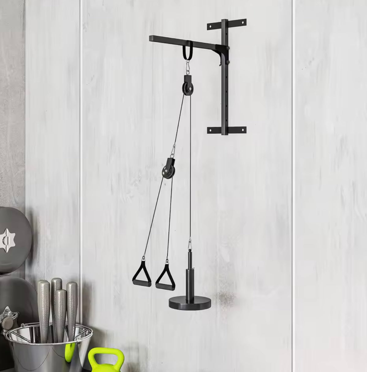Cable Pulley System - Biceps & Triceps