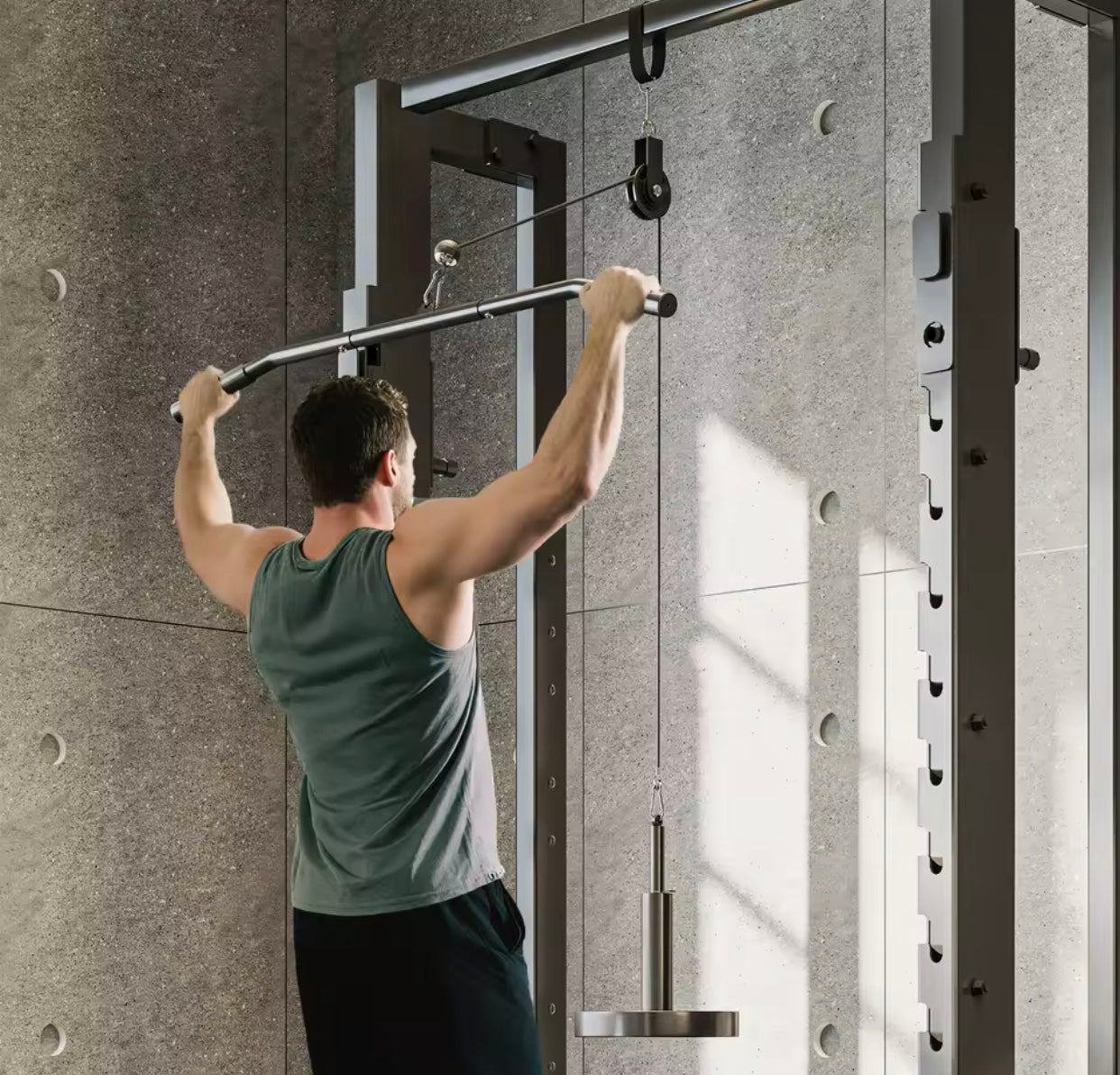 Cable Pulley System - Biceps & Triceps